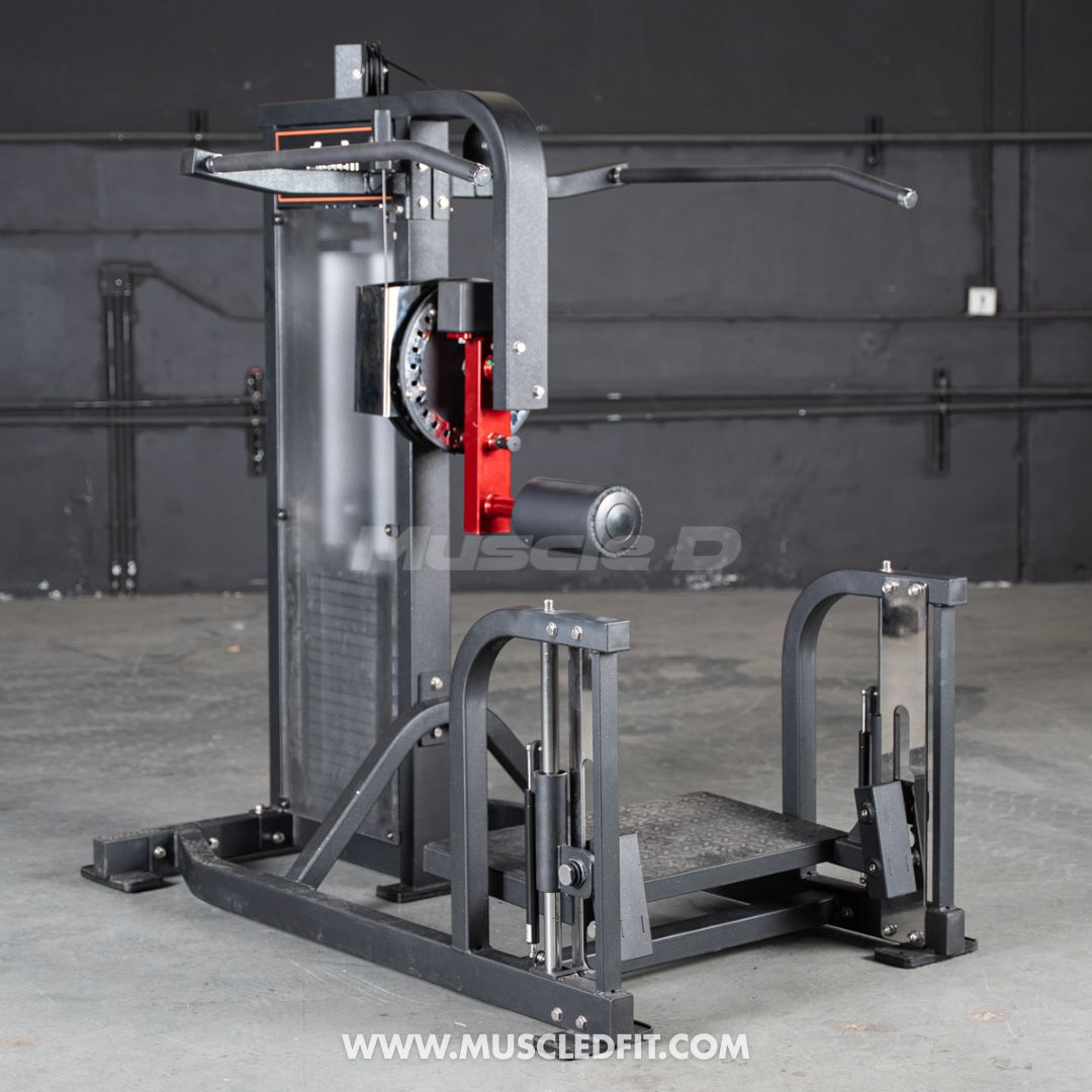 Muscle D Classic V2 Selectorized Multi-Hip Machine — 200 lb Stack | Hip & Glute Trainer | Commercial Grade
