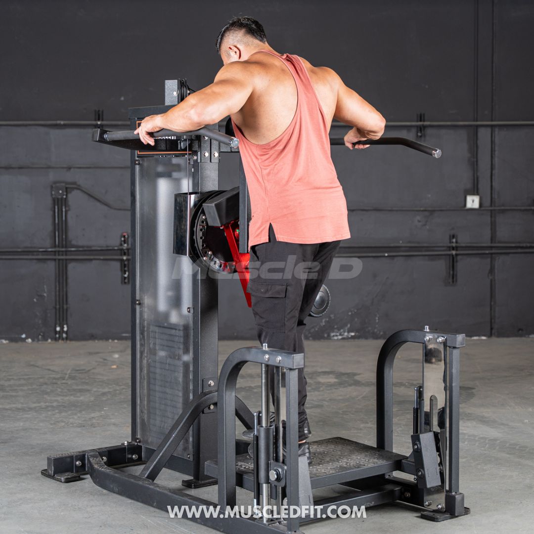 Muscle D Classic V2 Selectorized Multi-Hip Machine — 200 lb Stack | Hip & Glute Trainer | Commercial Grade