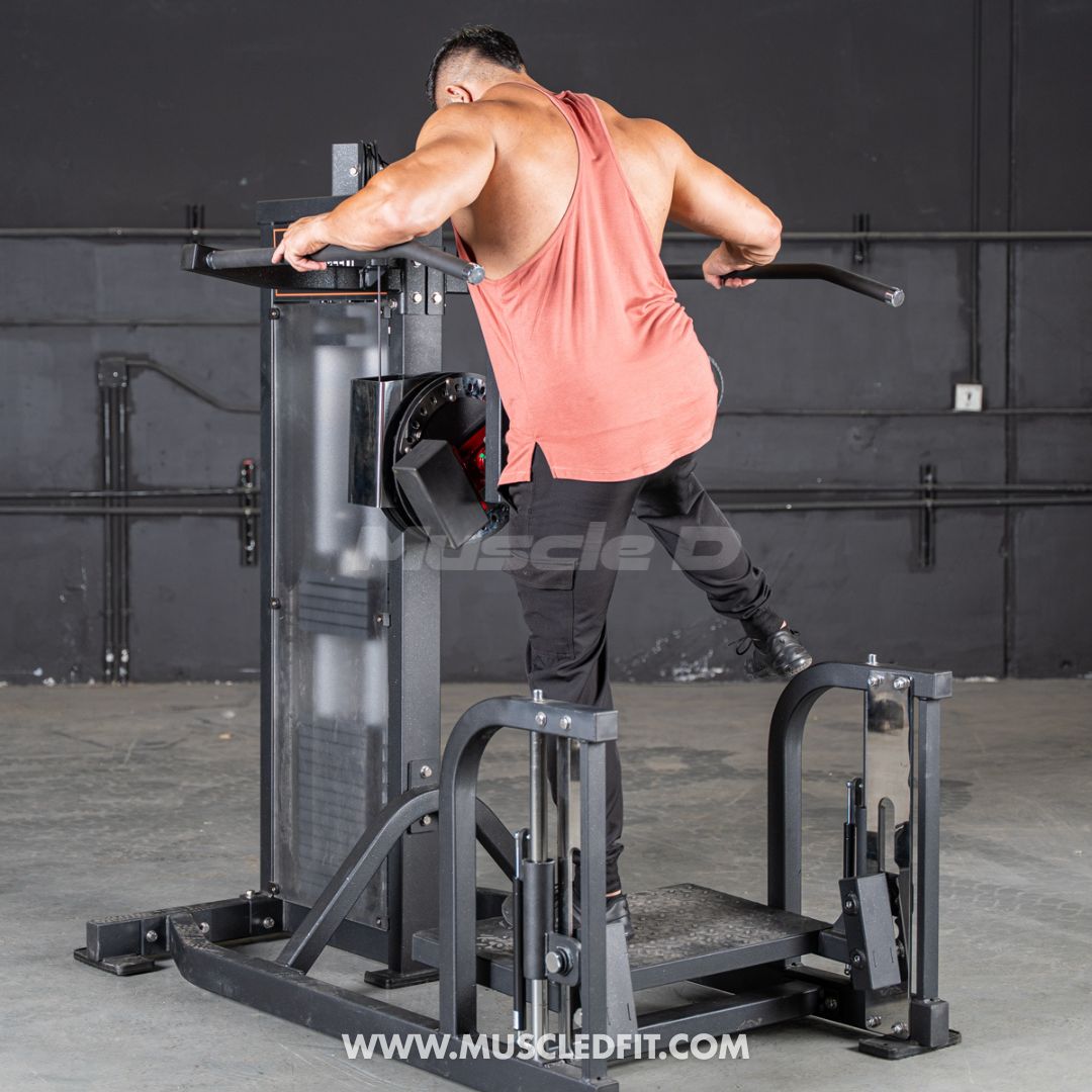 Muscle D Classic V2 Selectorized Multi-Hip Machine — 200 lb Stack | Hip & Glute Trainer | Commercial Grade