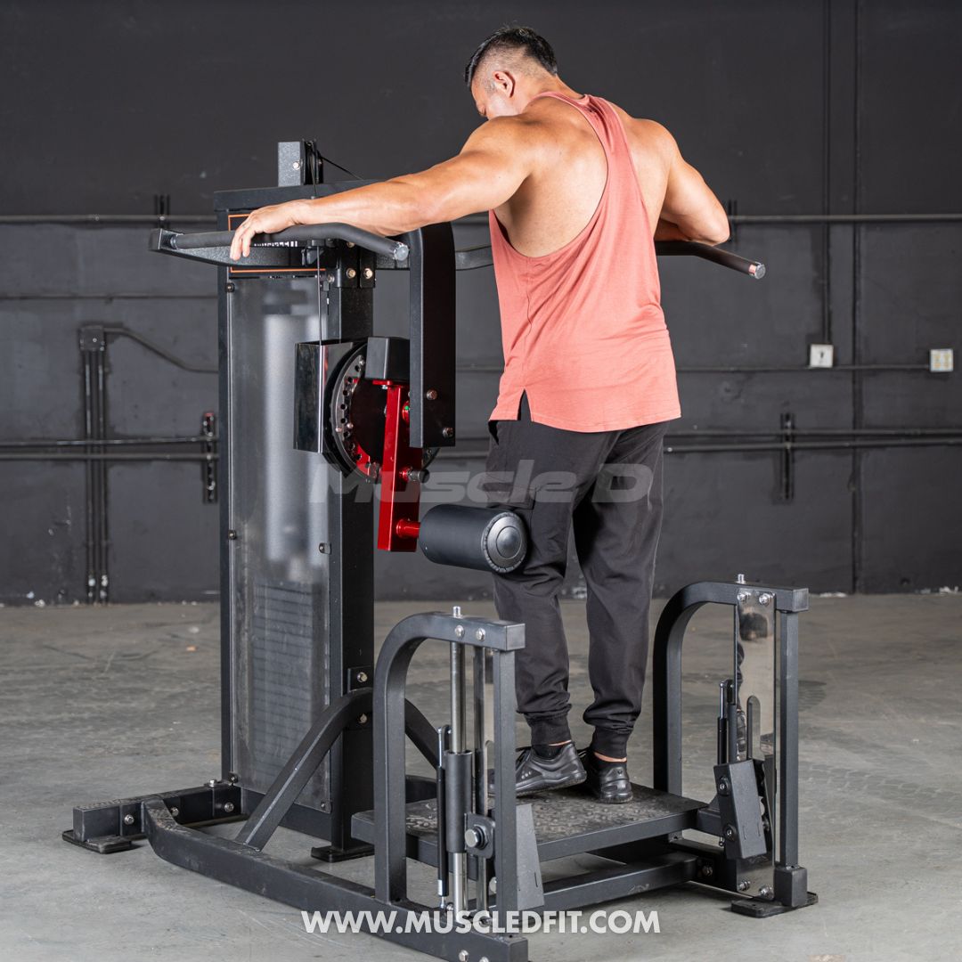 Muscle D Classic V2 Selectorized Multi-Hip Machine — 200 lb Stack | Hip & Glute Trainer | Commercial Grade