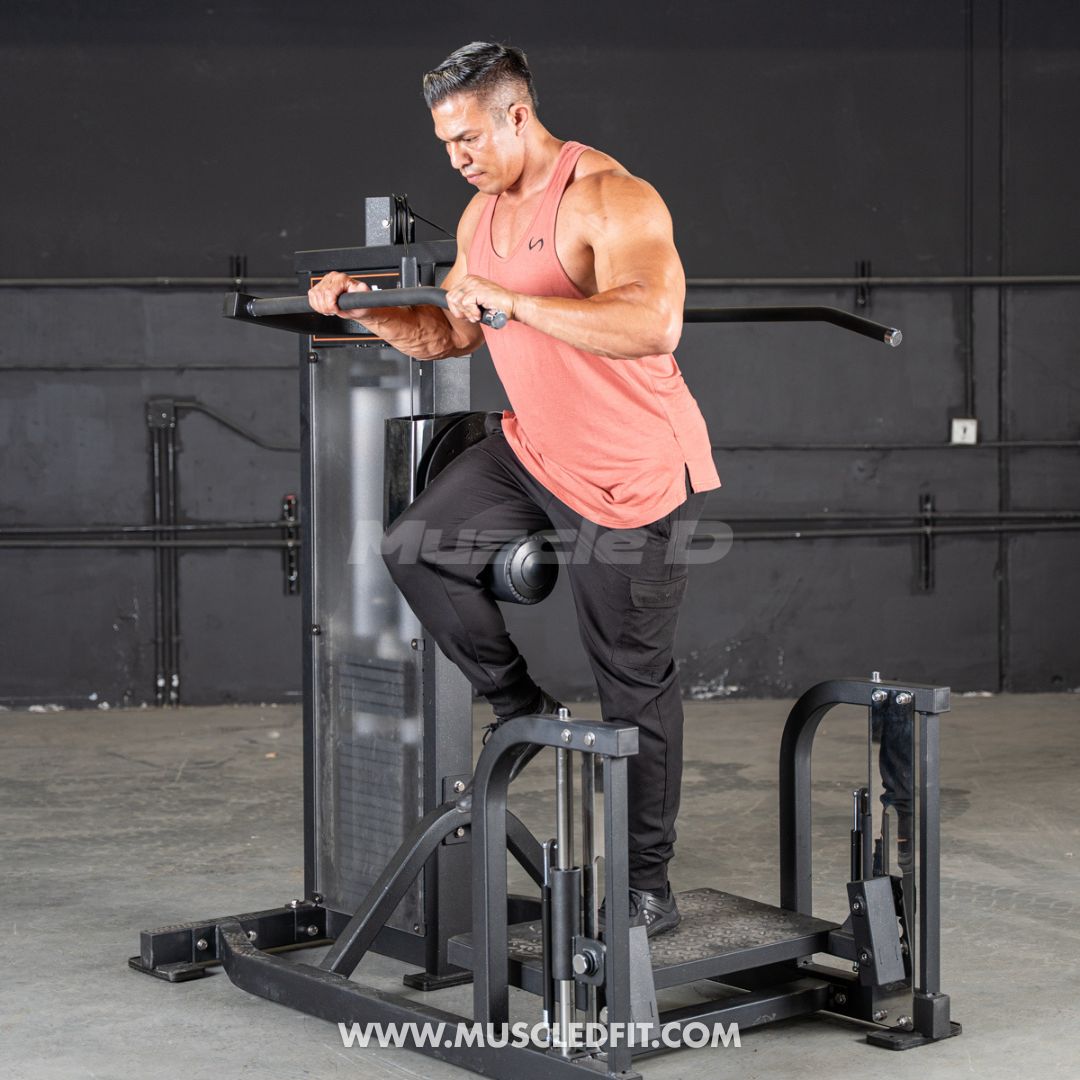 Muscle D Classic V2 Selectorized Multi-Hip Machine — 200 lb Stack | Hip & Glute Trainer | Commercial Grade
