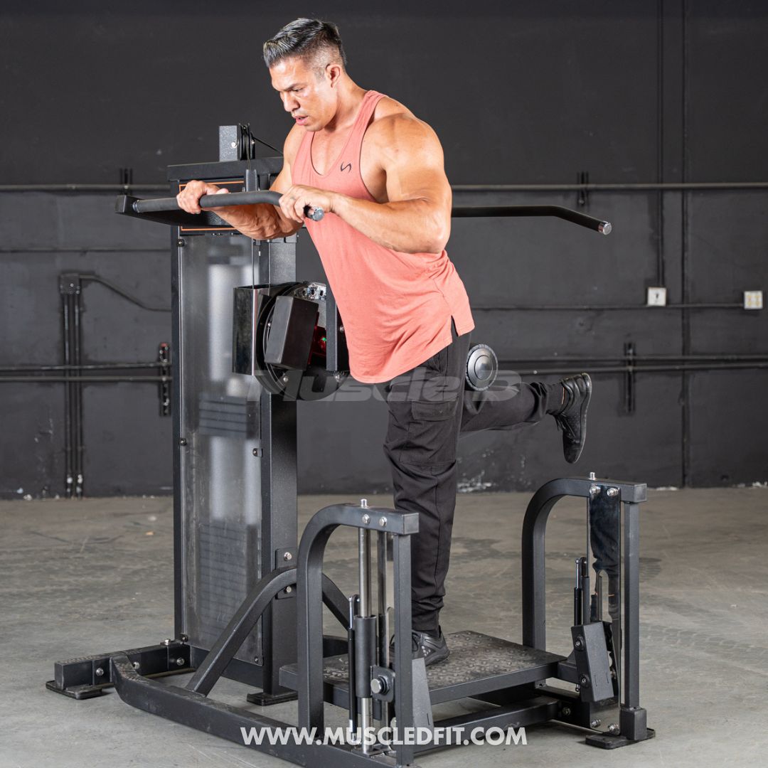 Muscle D Classic V2 Selectorized Multi-Hip Machine — 200 lb Stack | Hip & Glute Trainer | Commercial Grade