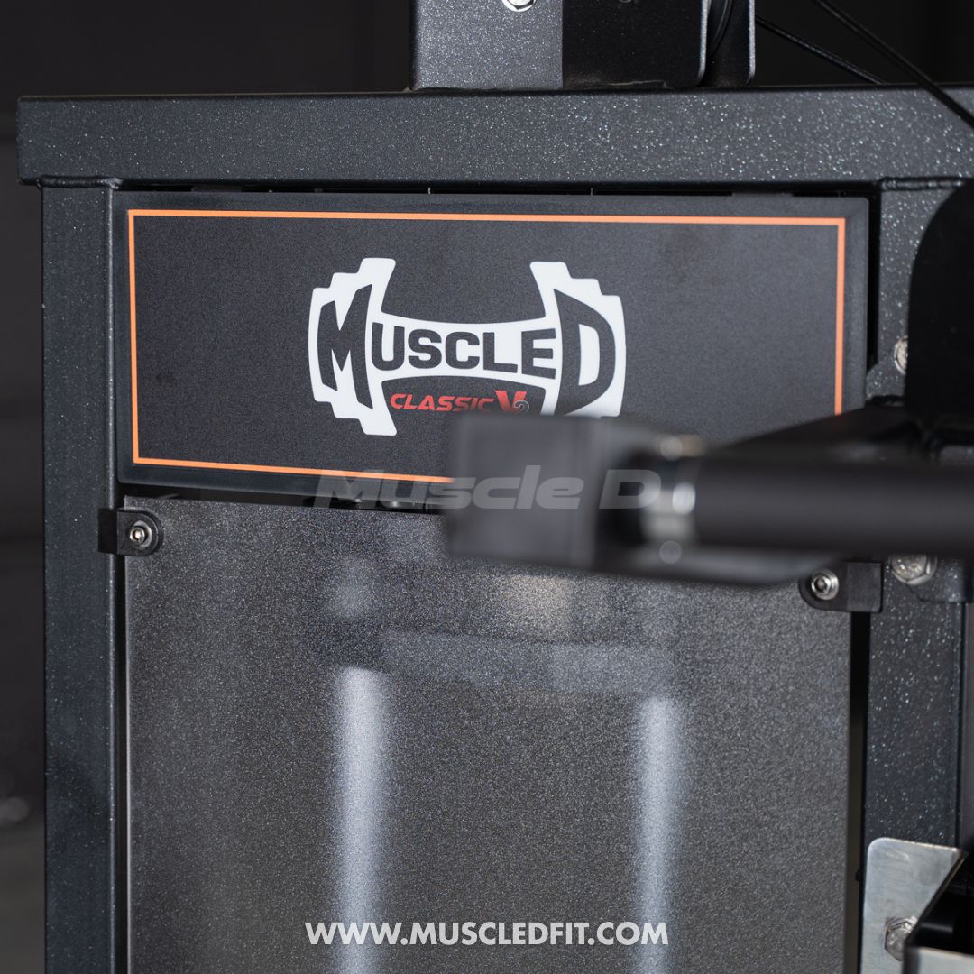 Muscle D Classic V2 Selectorized Multi-Hip Machine — 200 lb Stack | Hip & Glute Trainer | Commercial Grade