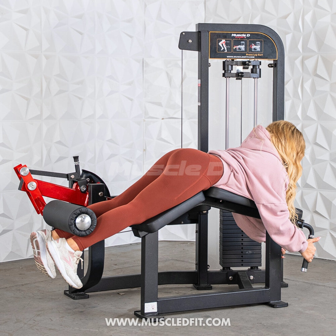Classic V2 Selectorized Prone Leg Curl – Commercial Gym Machine