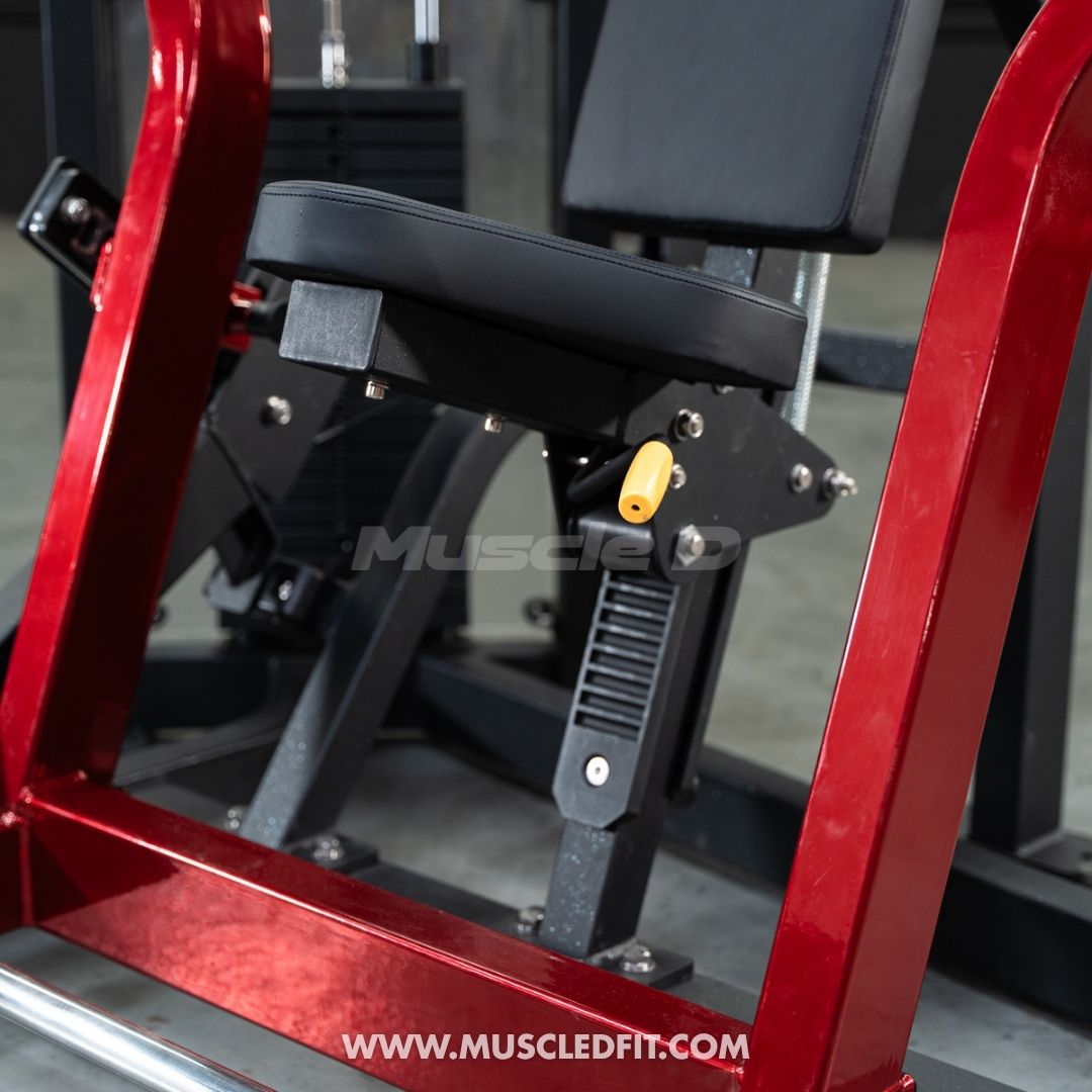 Muscle D Classic V2 Selectorized Chest Press Machine — 200 lb Stack | Commercial Grade