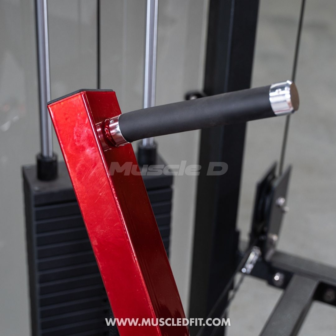 Muscle D Classic V2 Selectorized Chest Press Machine — 200 lb Stack | Commercial Grade