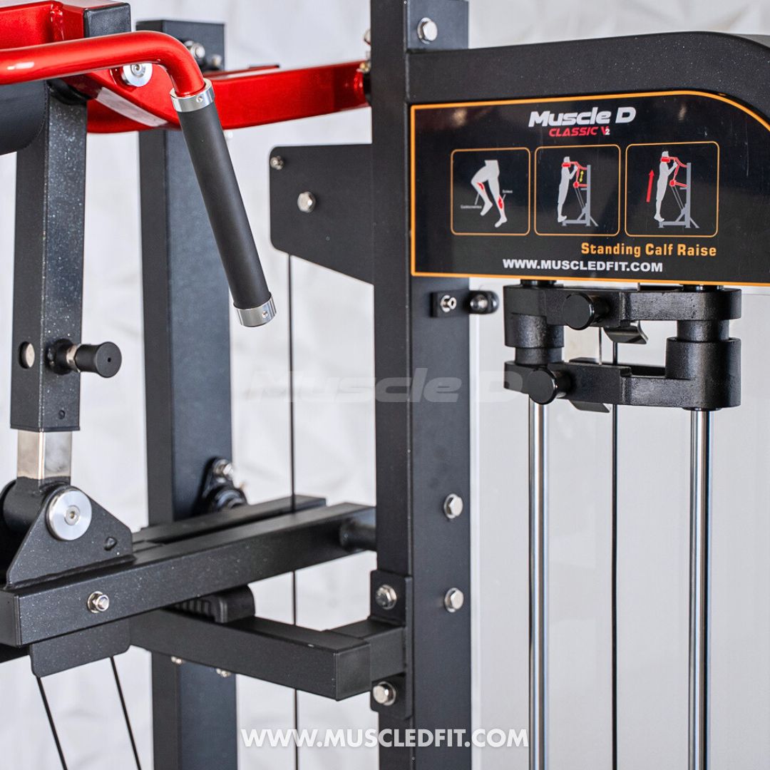 Classic V2 Selectorized Standing Calf Raise Machine – Muscle D Fitness