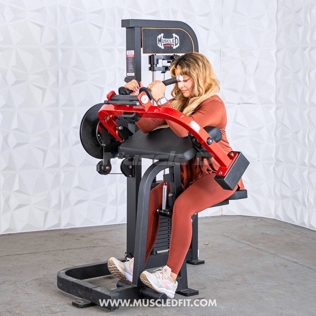 Muscle D Classic V2 Selectorized Biceps & Triceps Combo Machine — 150 lb Stack | Commercial Grade