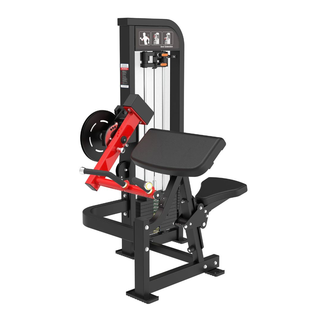 Muscle D Classic V2 Selectorized Biceps & Triceps Combo Machine — 150 lb Stack | Commercial Grade