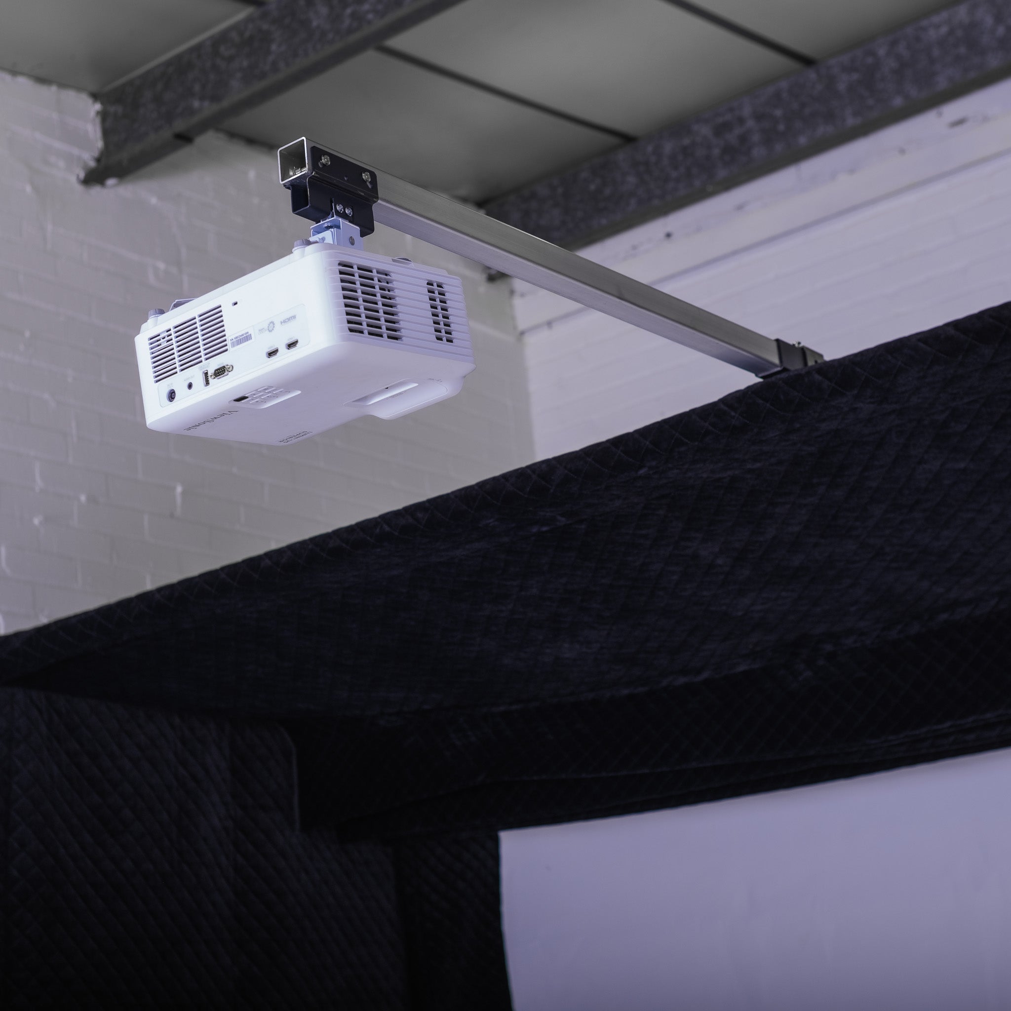 GolfBays Lux Golf Simulator Hitting Enclosure — Luxury Commercial & Home Grade