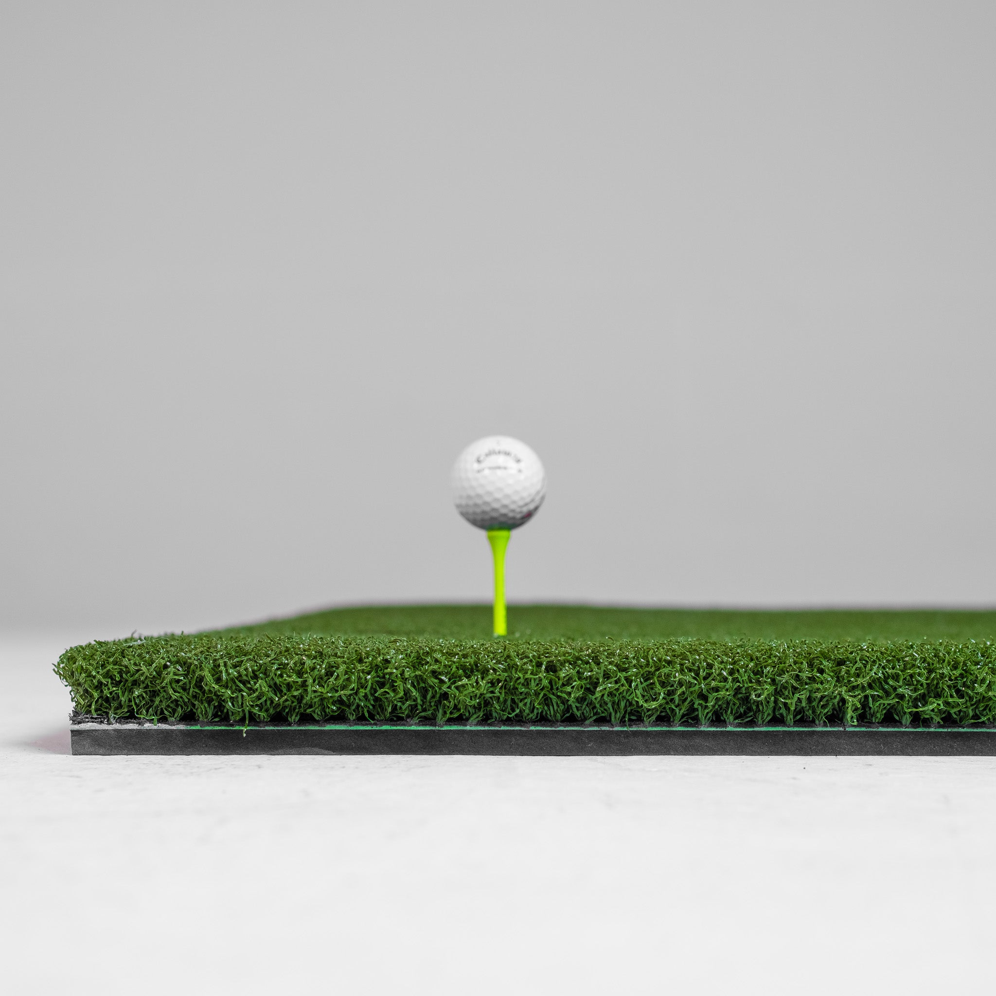GolfBays Insert Tee Hitting Mat — 4'11" x 4'11" | All Clubs | Minimal Divot Damage