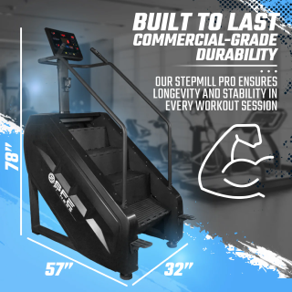 SFE Stepmill Pro — Commercial Stair Climber with Revolving Steps & Performance Monitor