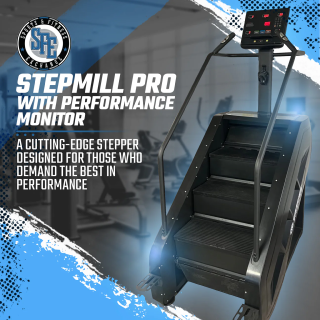 SFE Stepmill Pro — Commercial Stair Climber with Revolving Steps & Performance Monitor