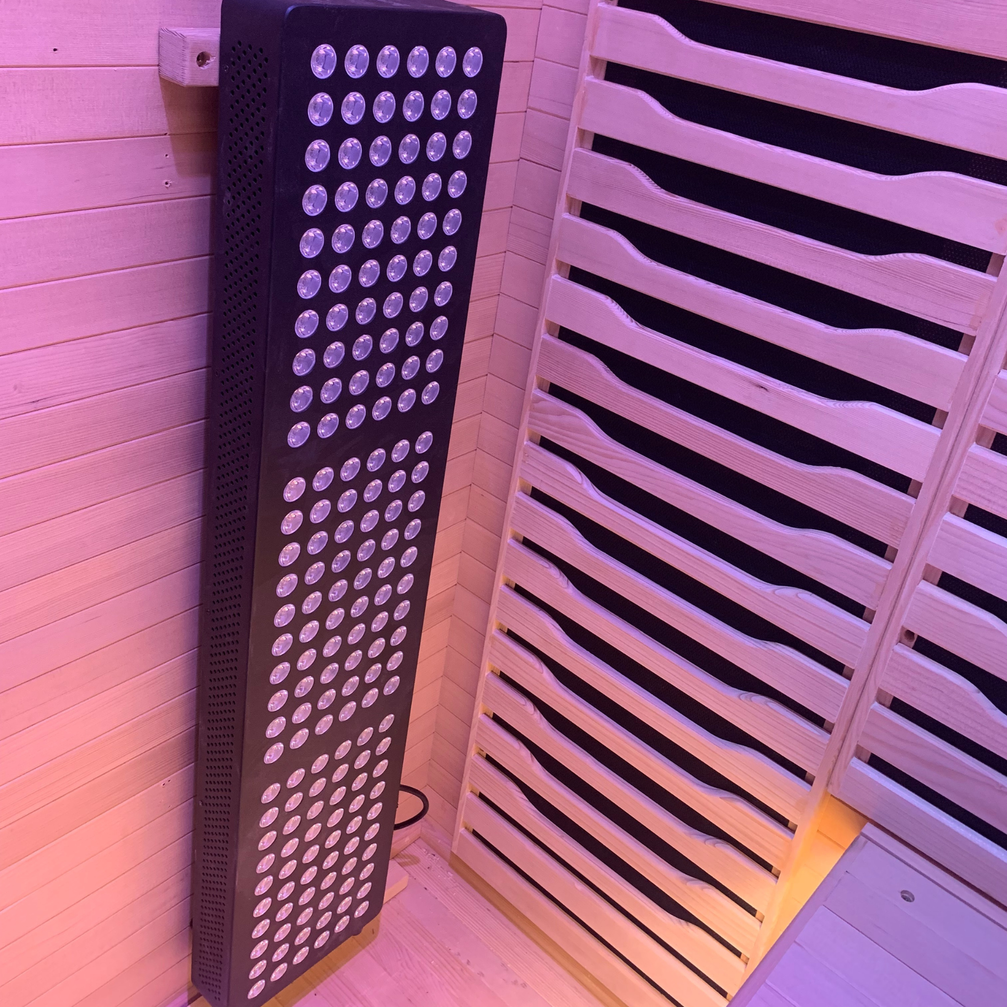 Blisspod Helsinki | Full Spectrum Infrared Sauna + Red Light Therapy | 2 Person | Ultra-Low EMF | Canadian Hemlock