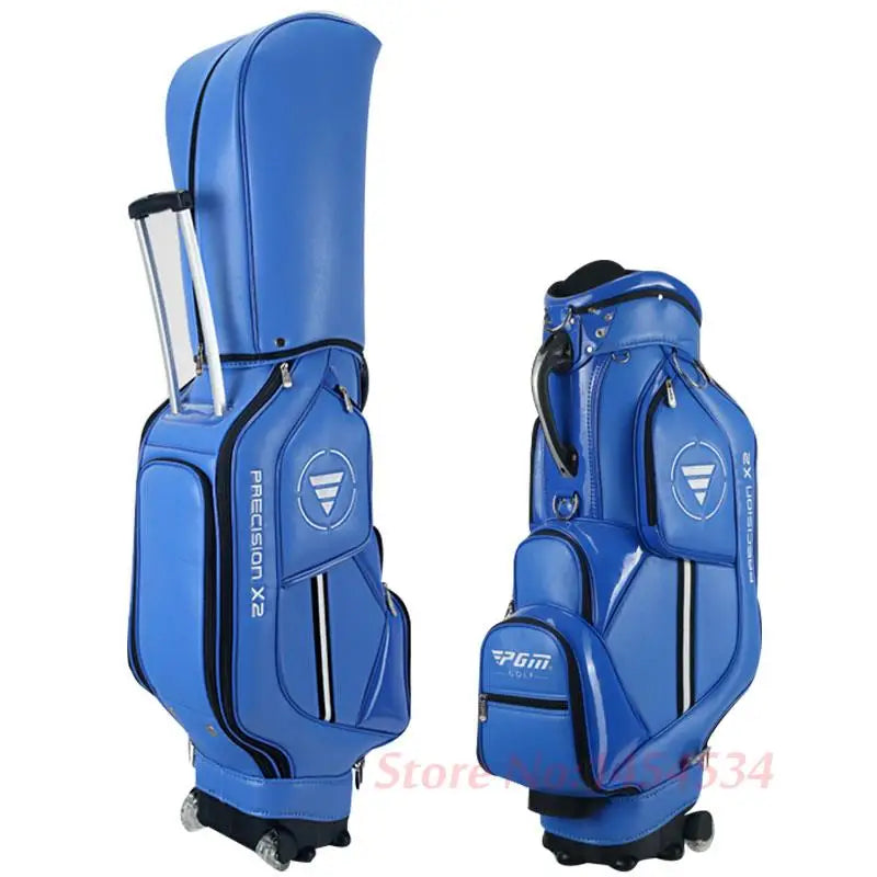 Premium Large Capacity Golf Trolley Bag — Waterproof PU Cart Bag
