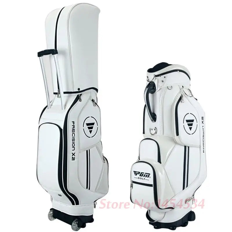 Premium Large Capacity Golf Trolley Bag — Waterproof PU Cart Bag