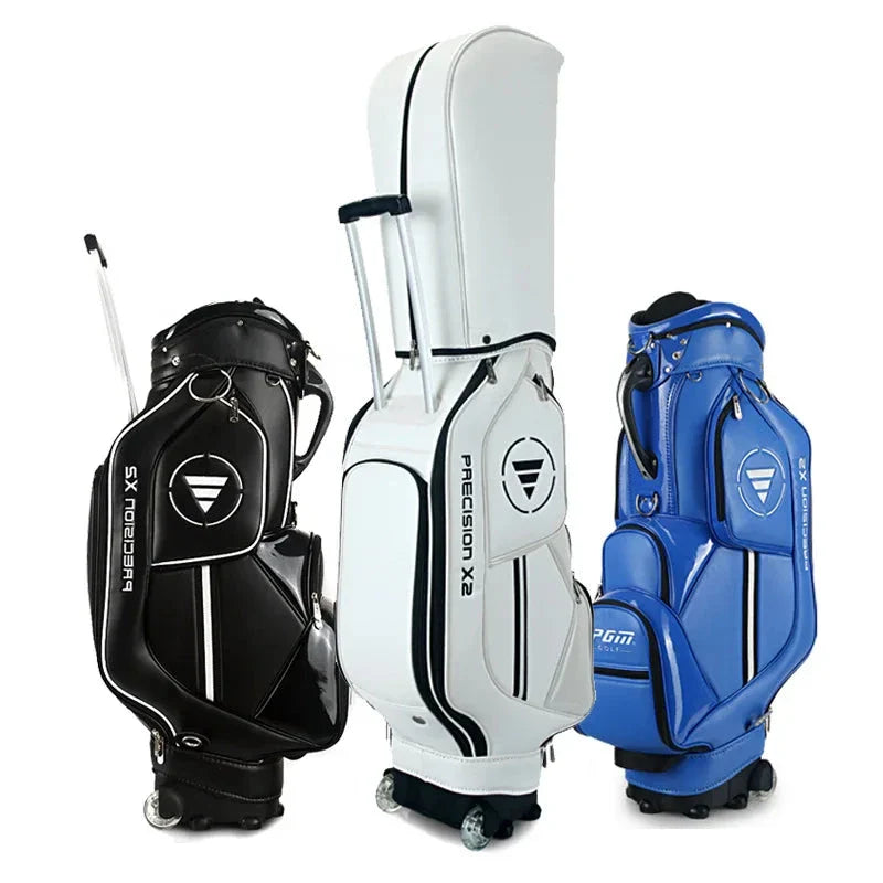 Premium Large Capacity Golf Trolley Bag — Waterproof PU Cart Bag
