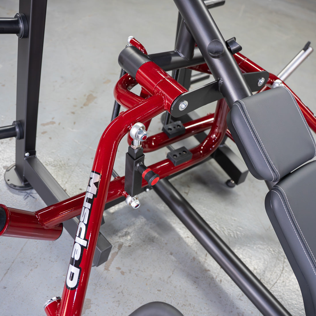 Muscle D Fitness Power Leverage V2 Incline Pec Fly — Iso-Lateral, Plate-Loaded, Commercial