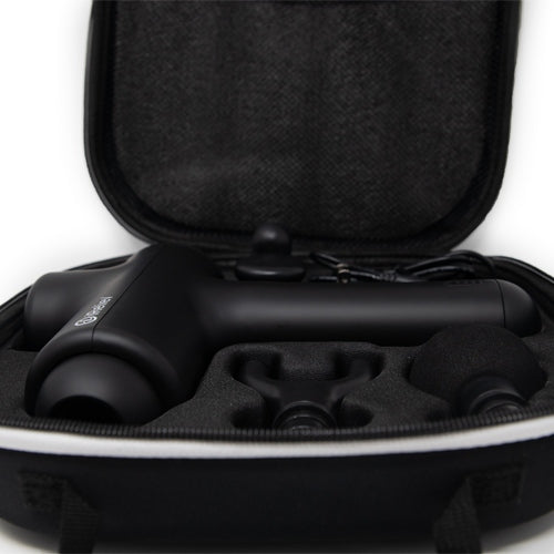 iReliev Percussion Massage Gun — 3-Speed Deep Tissue Relief, Ergonomic One-Button Design