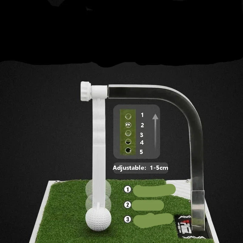360° Rotating Golf Practice Mat — Full Swing Plane Training