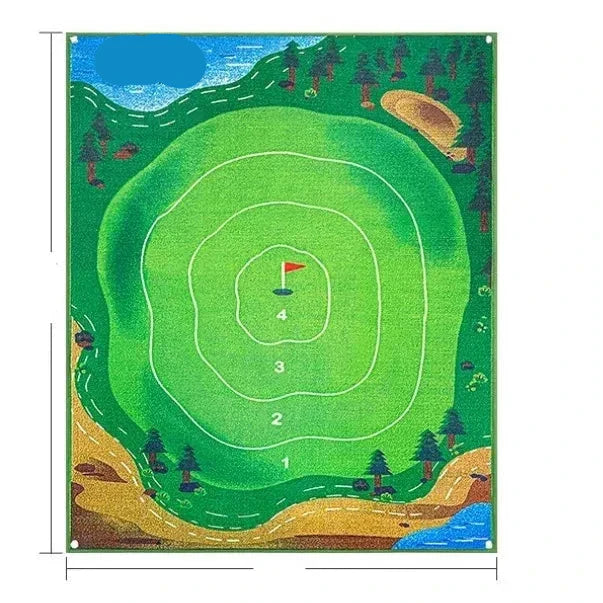 Versatile Golf Practice Mat — Indoor & Outdoor Use
