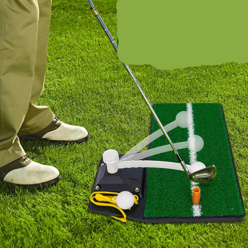 Golf Chipping Mat & Swing Trainer — Driving Range Accuracy at Home