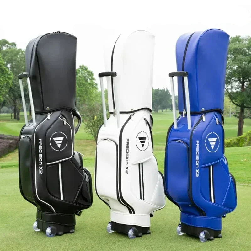 All-in-One Golf Package — Waterproof PU Stand Bag with Wheel