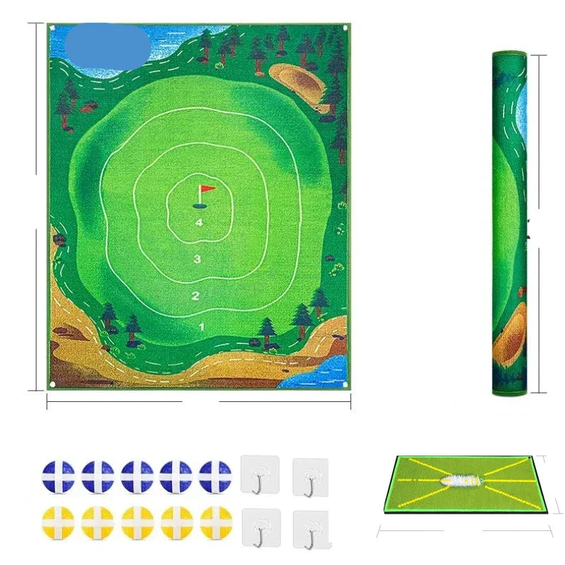 Versatile Golf Practice Mat — Indoor & Outdoor Use
