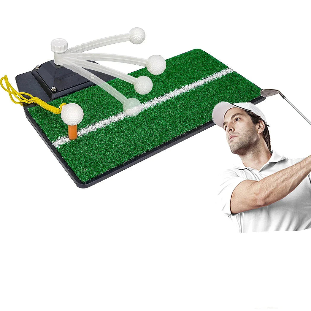 Golf Chipping Mat & Swing Trainer — Driving Range Accuracy at Home