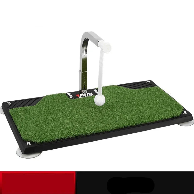 360° Rotating Golf Practice Mat — Full Swing Plane Training
