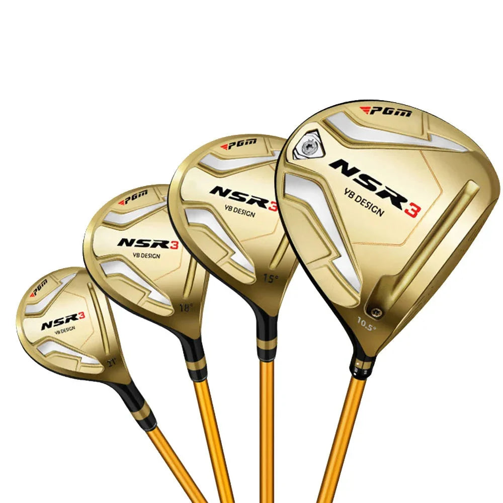 Professional Left-Handed Golf Set — Graphite & Steel Shafts with Bag