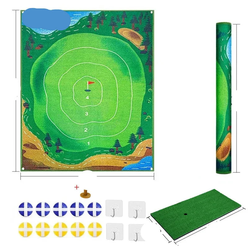 Versatile Golf Practice Mat — Indoor & Outdoor Use