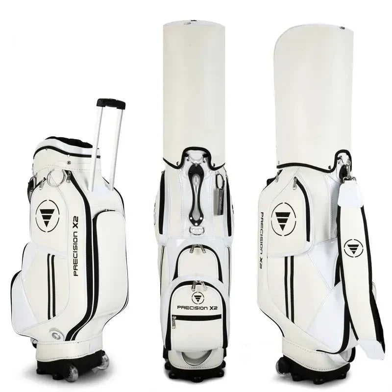 All-in-One Golf Package — Waterproof PU Stand Bag with Wheel