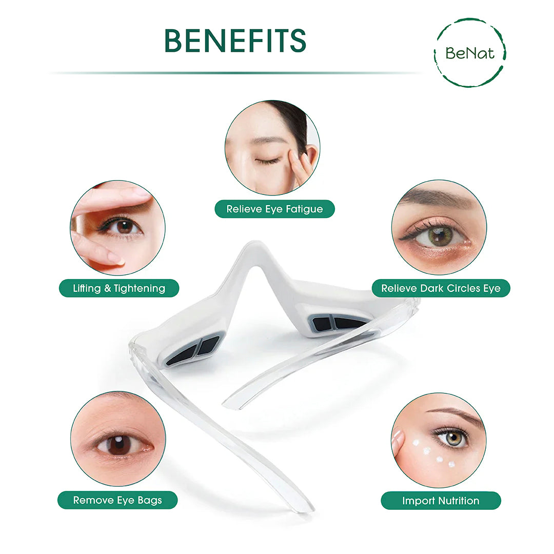 Under-Eye Red Light Therapy Massager | Dark Circles, Puffiness & Fine Lines