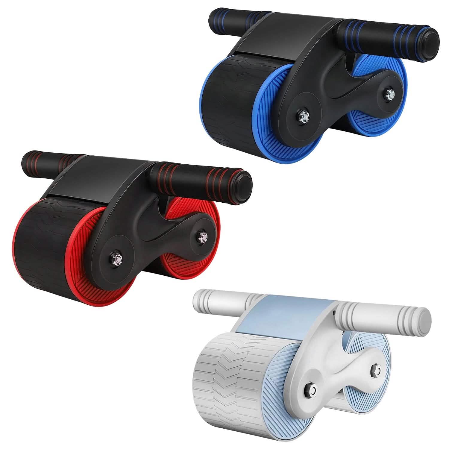 Pro AB Roller Wheel with Automatic Rebound & Knee Pad — Core Trainer
