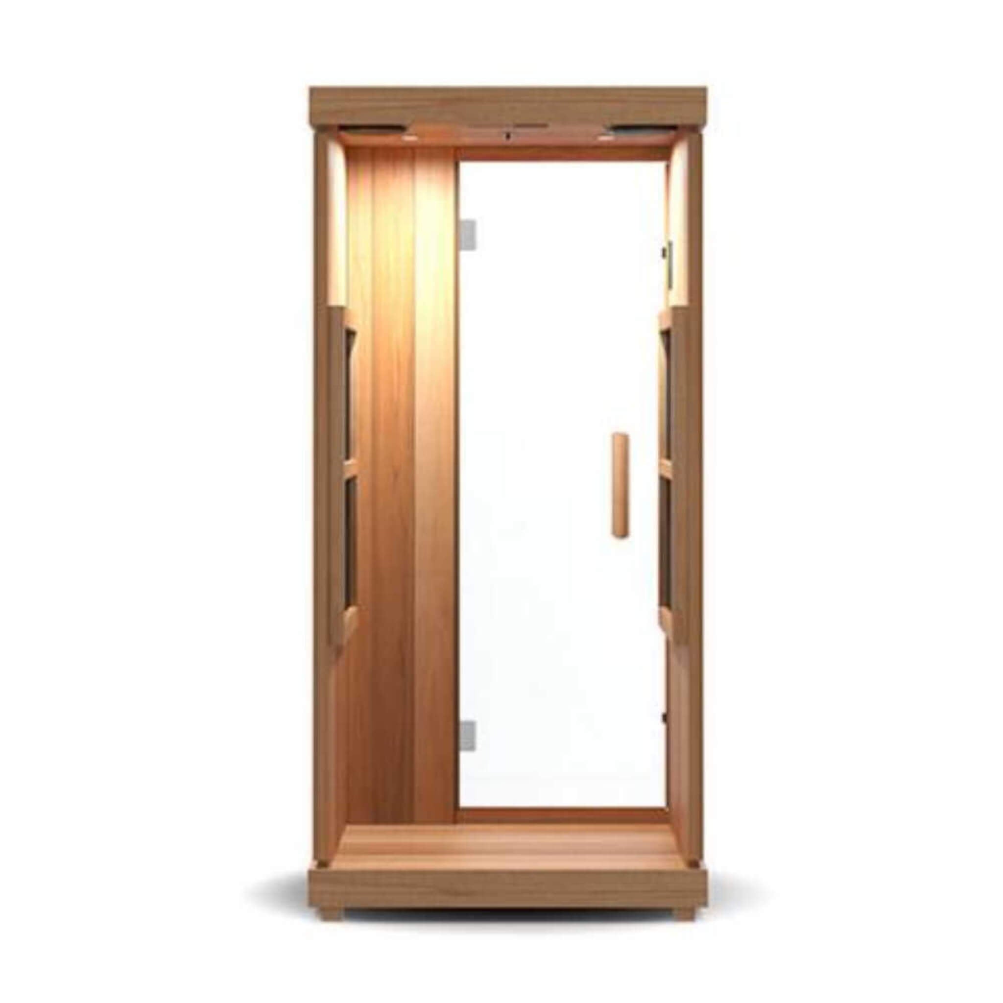 Finnmark FD-1 Full Spectrum Infrared Sauna — 1-Person | Cedar & Aspen | Bluetooth Audio