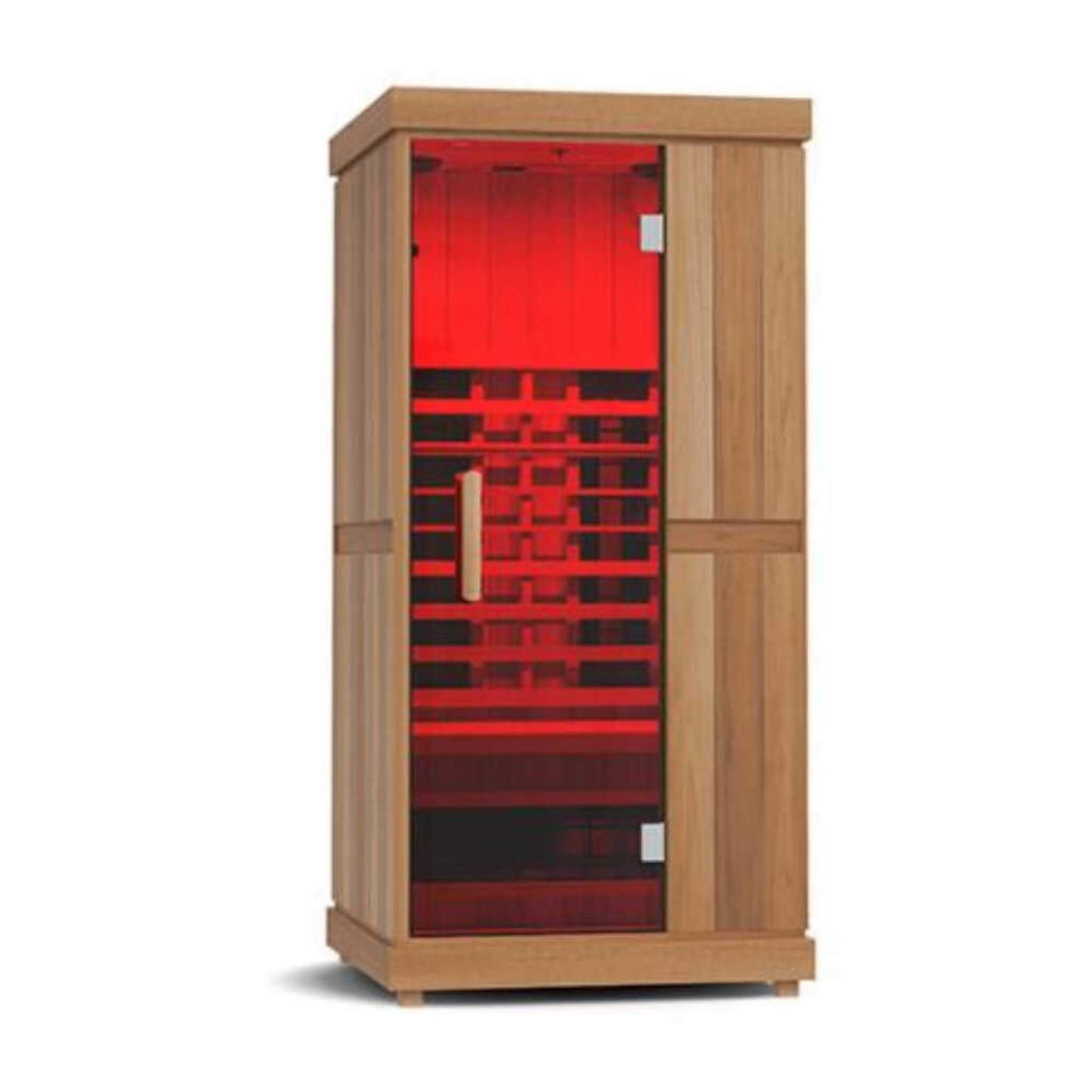 Finnmark FD-1 Full Spectrum Infrared Sauna — 1-Person | Cedar & Aspen | Bluetooth Audio