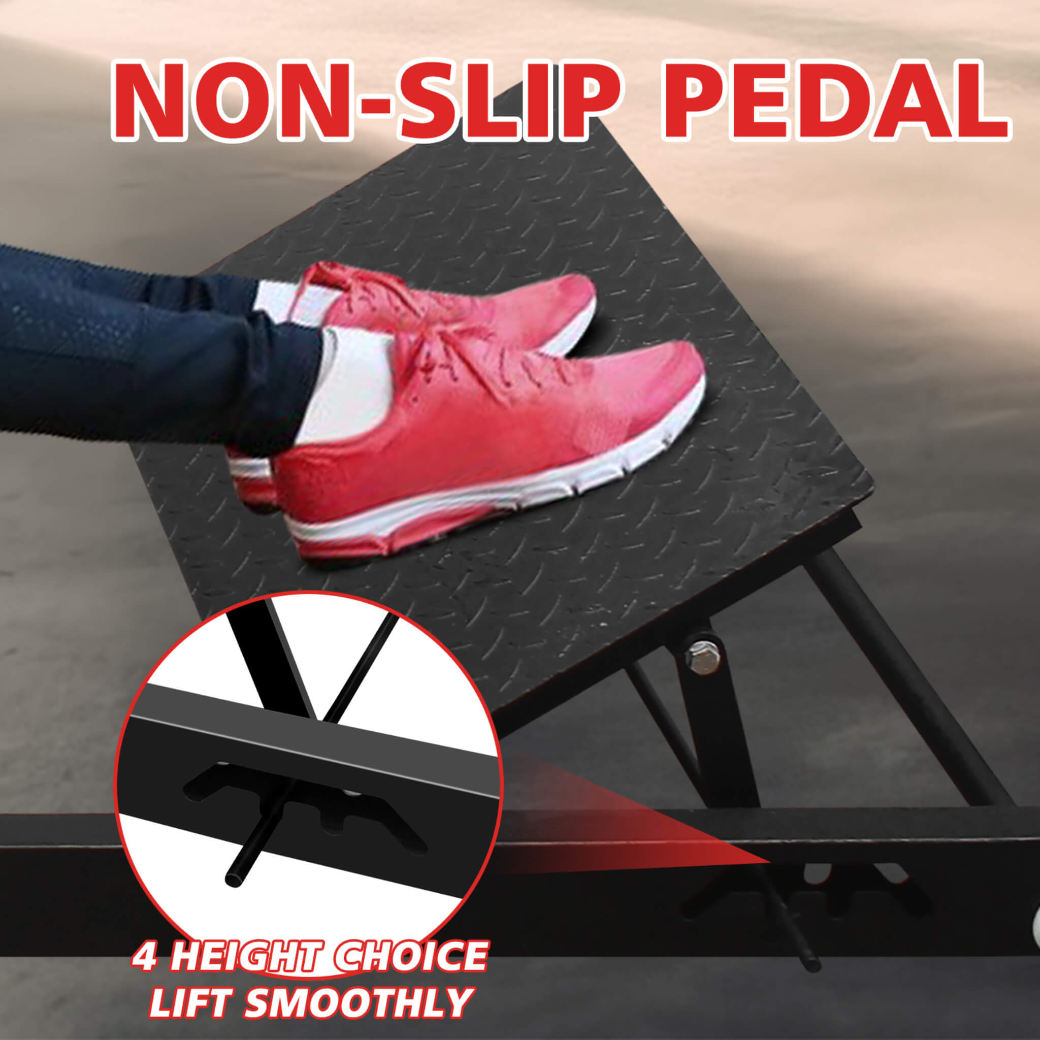 Rovix Heavy-Duty Hip Thruster Machine — Instant Lock System | 4 Foot Angles | Dual Weight Racks