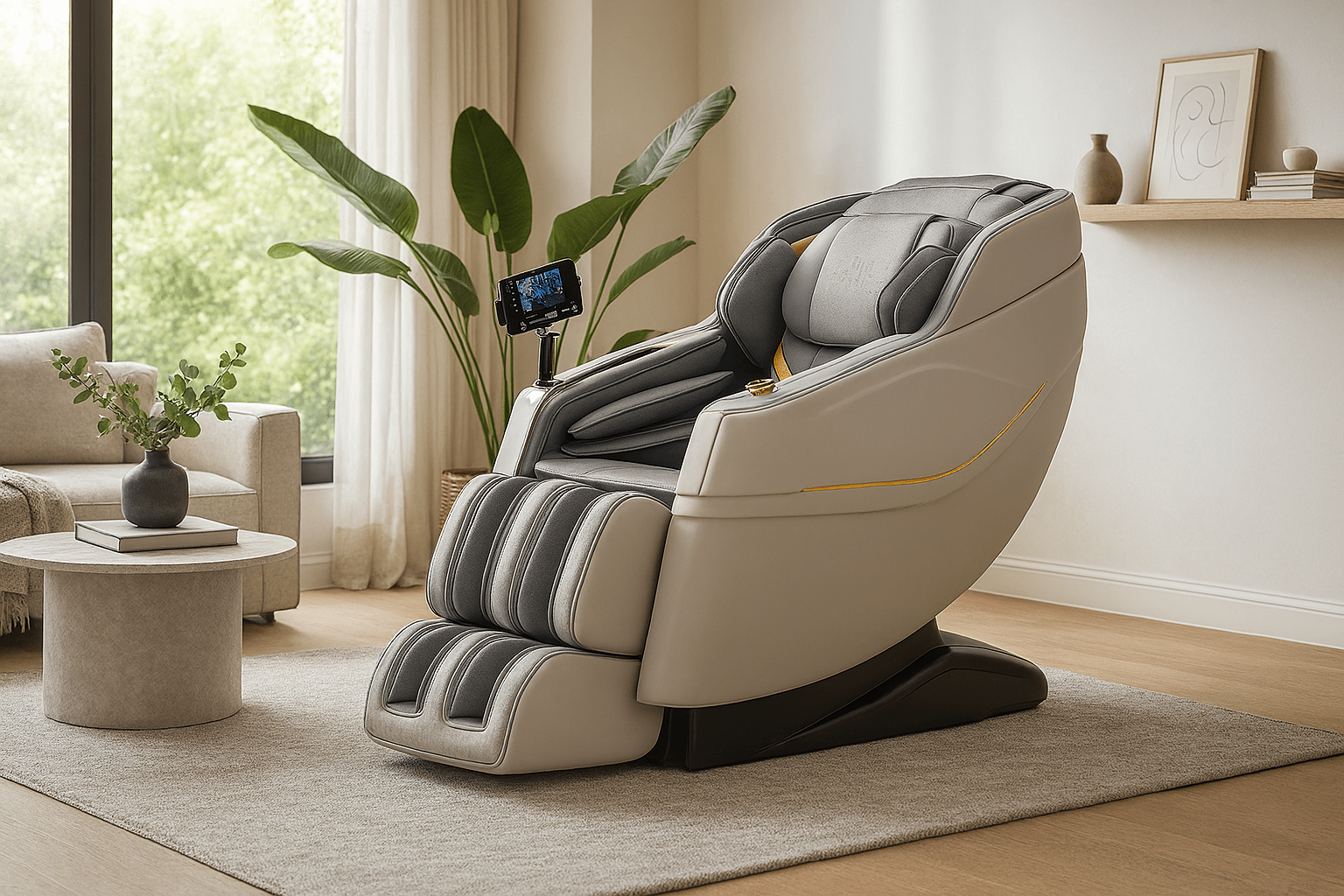 MedEq Recovery C13 — 4D SL-Track Massage Chair with AI Voice & Wireless Charging
