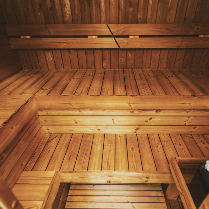 Patio Elegance MW20 — Large Outdoor ThermoWood Sauna | Harvia-Powered | Premium Backyard Wellness