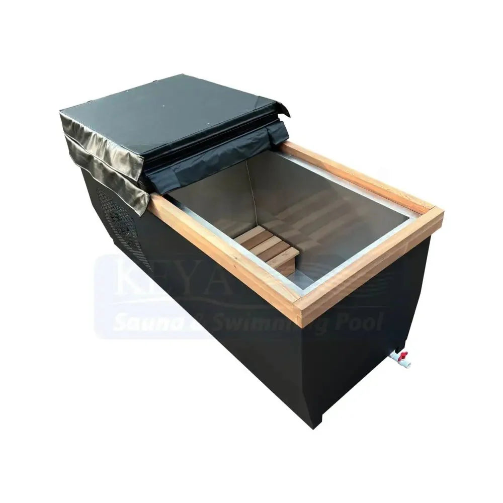 Stainless Steel Plunge Pool Ice Bath With Integrated Chiller
