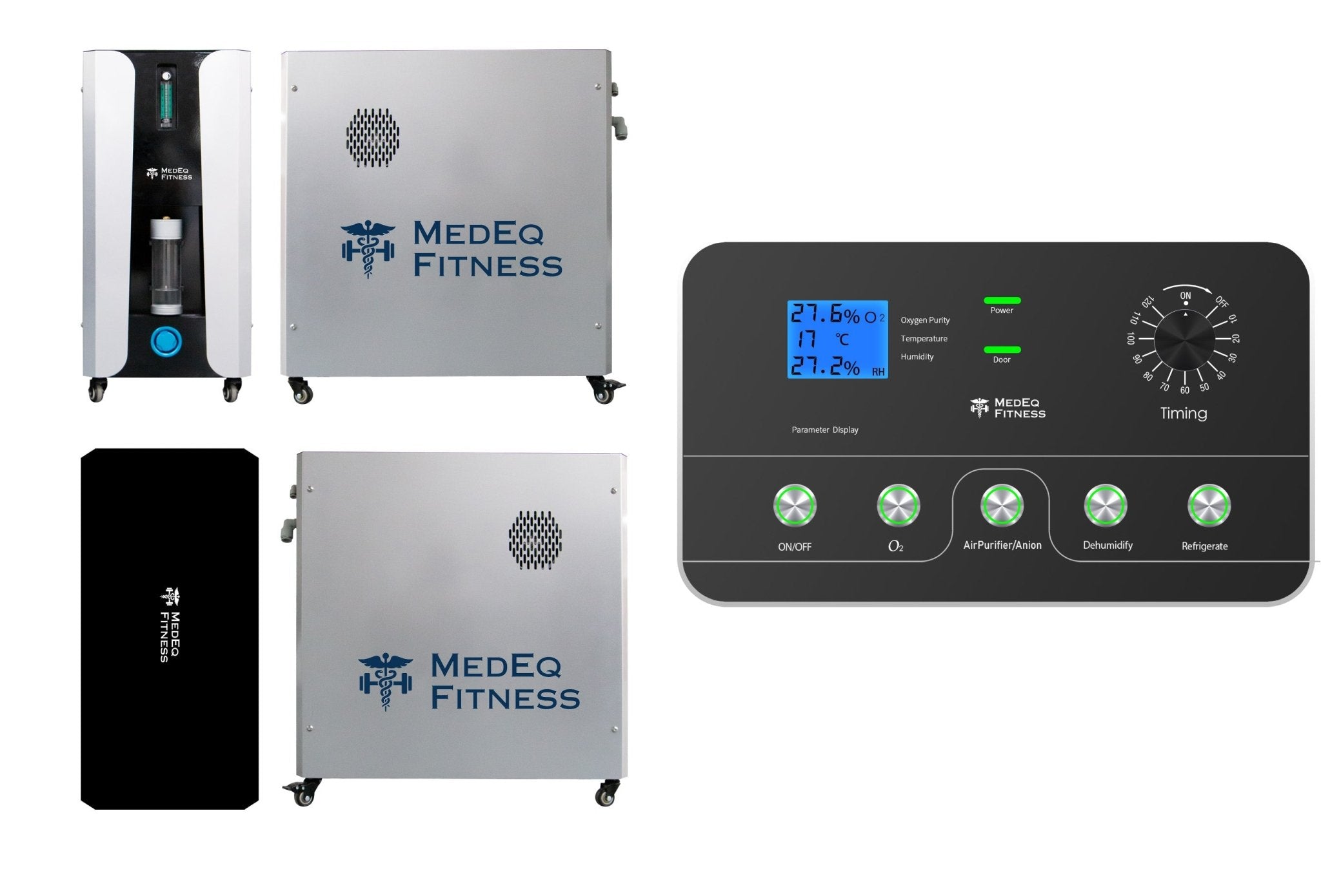 MedEq TimeCapsule Vision C900+ | Clinical-Grade 2.0 ATA Hard-Shell Hyperbaric Oxygen Chamber